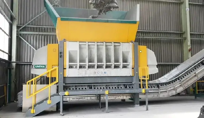 broyeur industriel UNTHA gamme XR