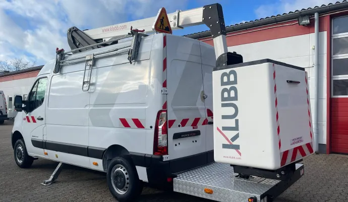 nacelle élévatrice sur véhicule léger